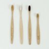 Bamboo 'junior' toothbrush- bamboo bristles - Image 5