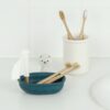 Bamboo 'junior' toothbrush- bamboo bristles - Image 2