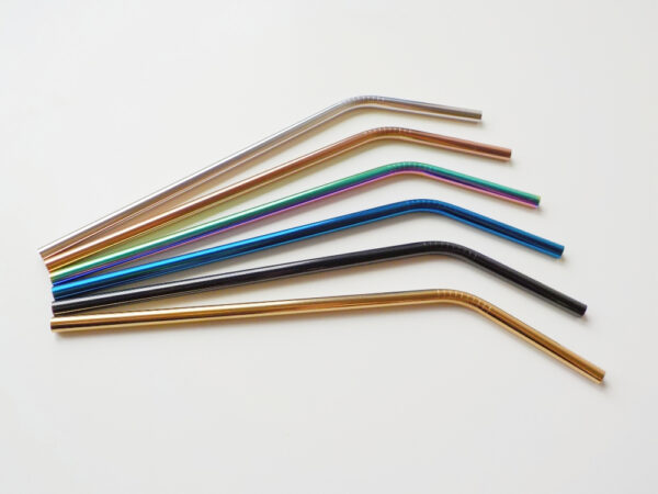 Neon stainless steel straw - Image 5