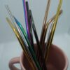 Neon stainless steel straw - Image 3