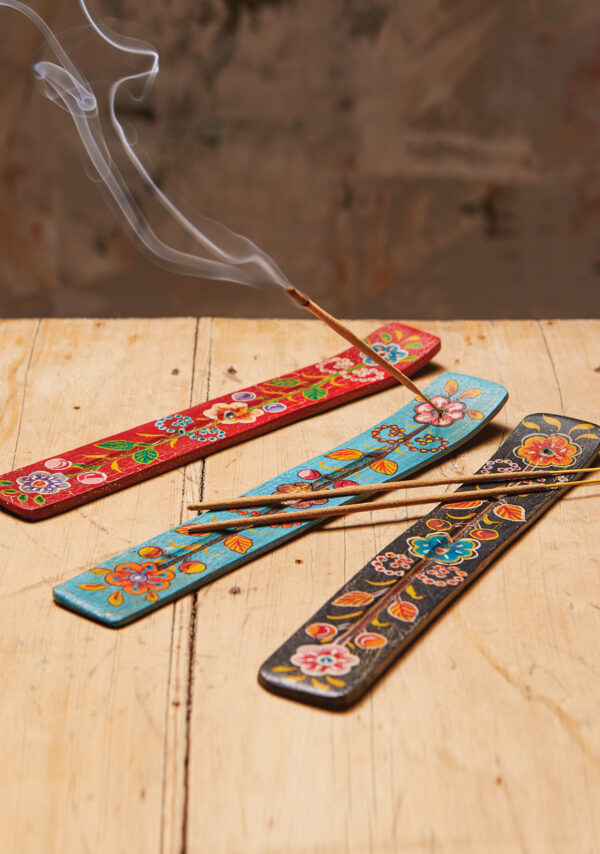 Fair trade incense holders, Wildwood Cornwall, Bude