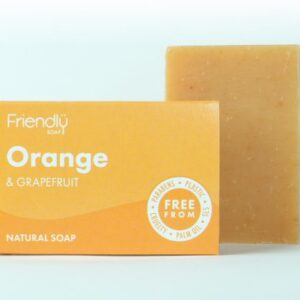 orange and grapefruit soap