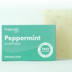 peppermint and poppyseed soap