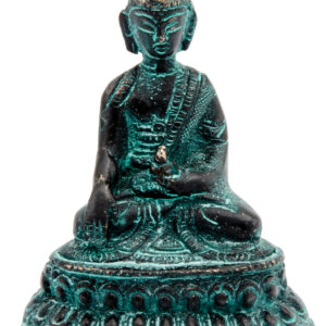 Antique brass Buddha