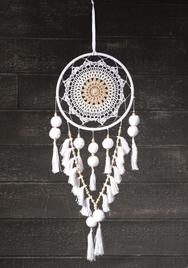 white dreamcatcher