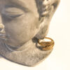 Laurel leaf brass ring - Image 2