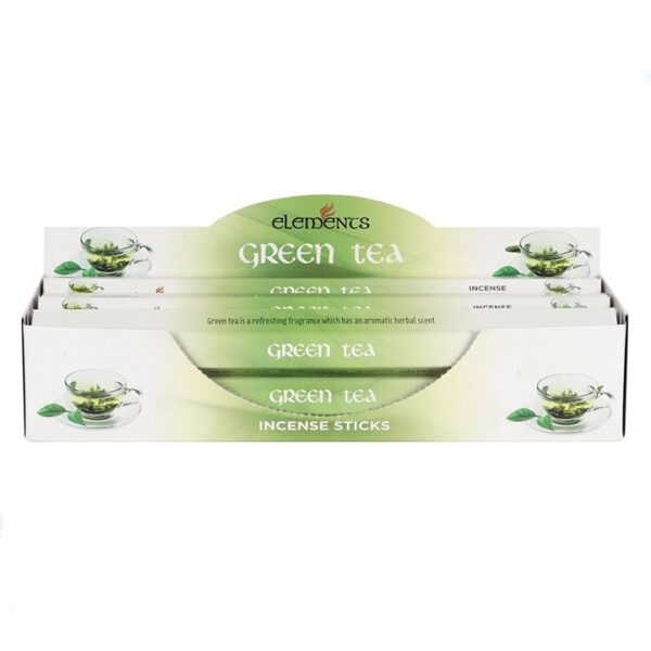 Green tea incense display box