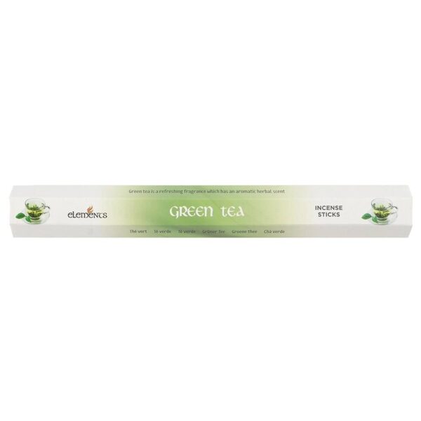 Green tea incense sticks