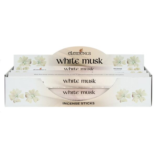 White musk incense display box