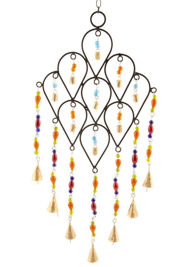 Beaded wind chime