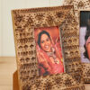 Aztec hand carved mango wood frame