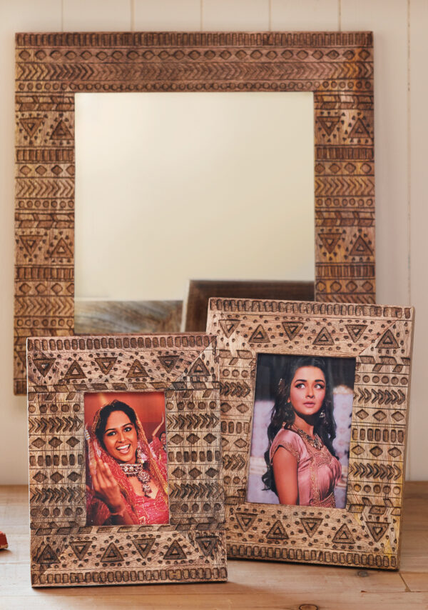 Aztec mango wood frame