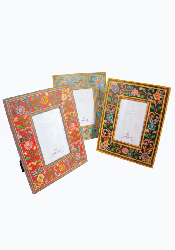 Hand painted photo frames