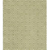 Sage green diamond weave rug