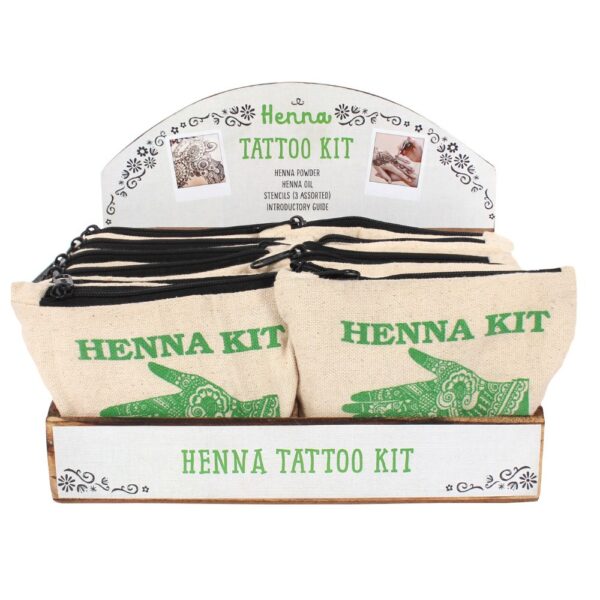 Henna kit display