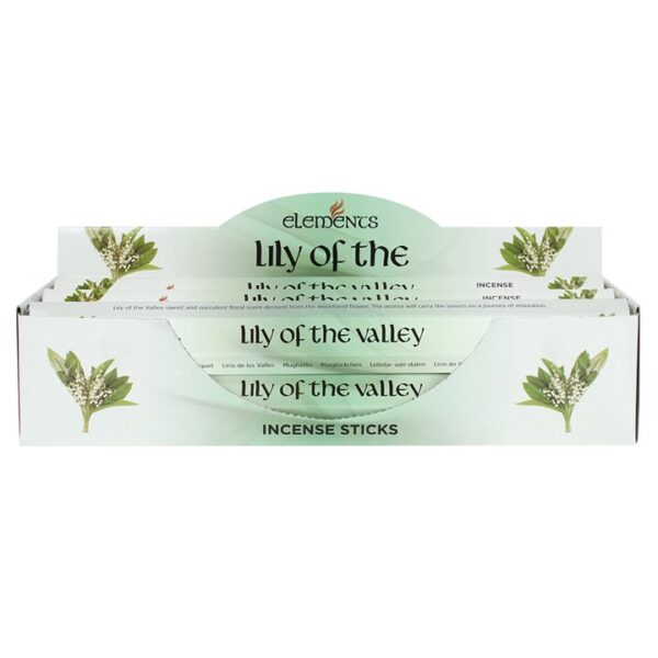 Lily of the valley incense display