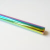 Neon smoothie straw