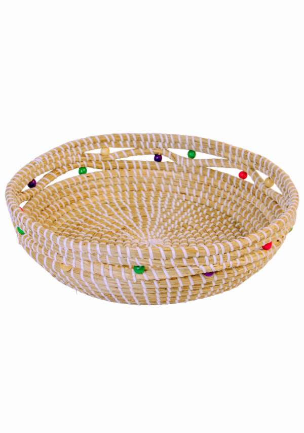 Wide seagrass basket fairtrade