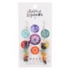 Chakra stone earrings