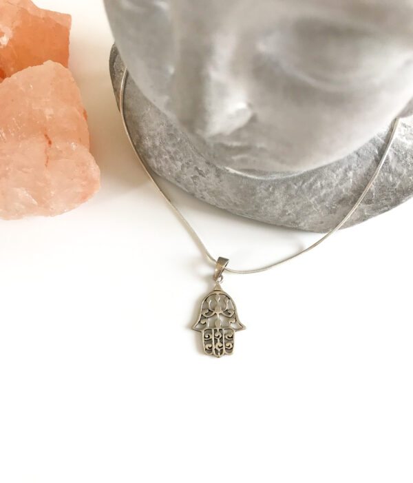 Hamsa necklace