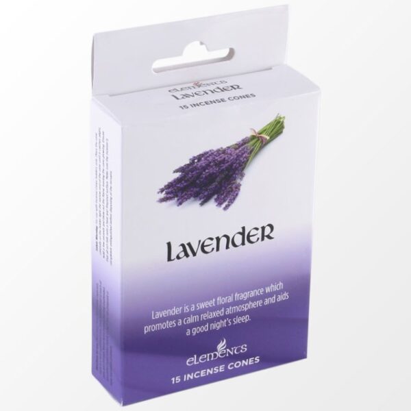 Lavender elements cones
