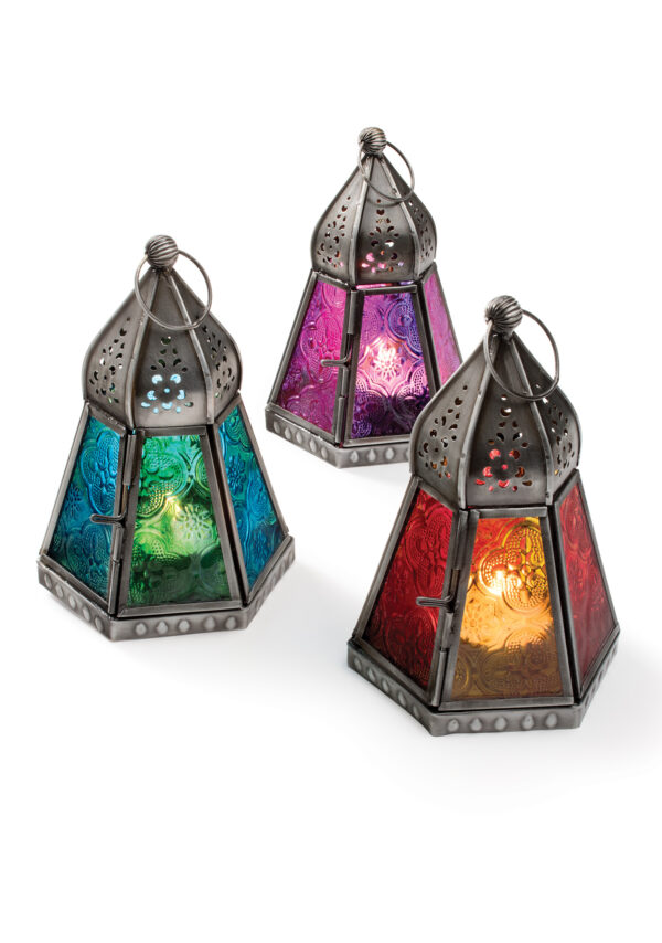 Moroccan pyramid lanterns