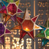 Moroccan hanging star lantern