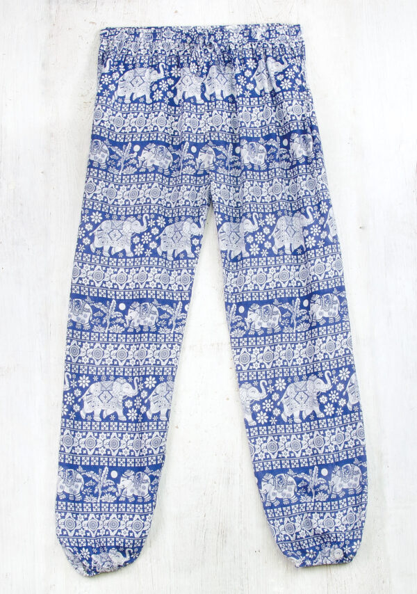 Blue elephant Harem trousers