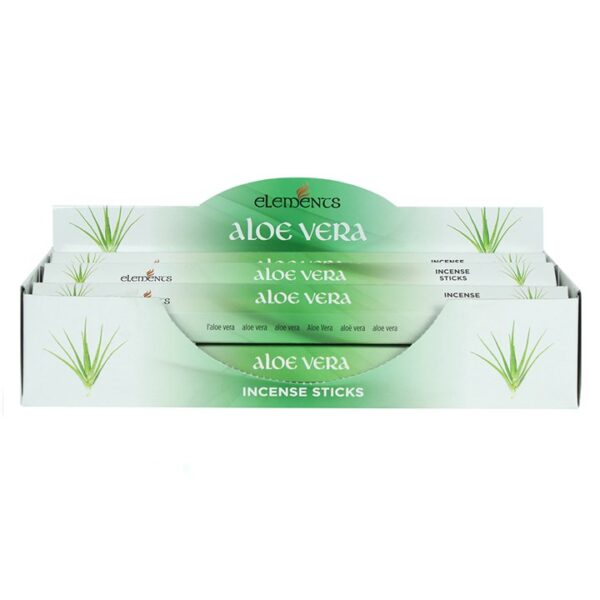 Aloe vera incense sticks display box