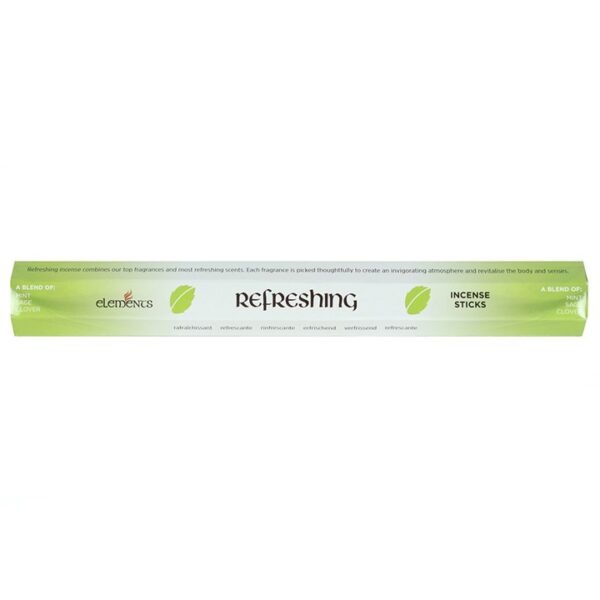 Refreshing incense sticks elements