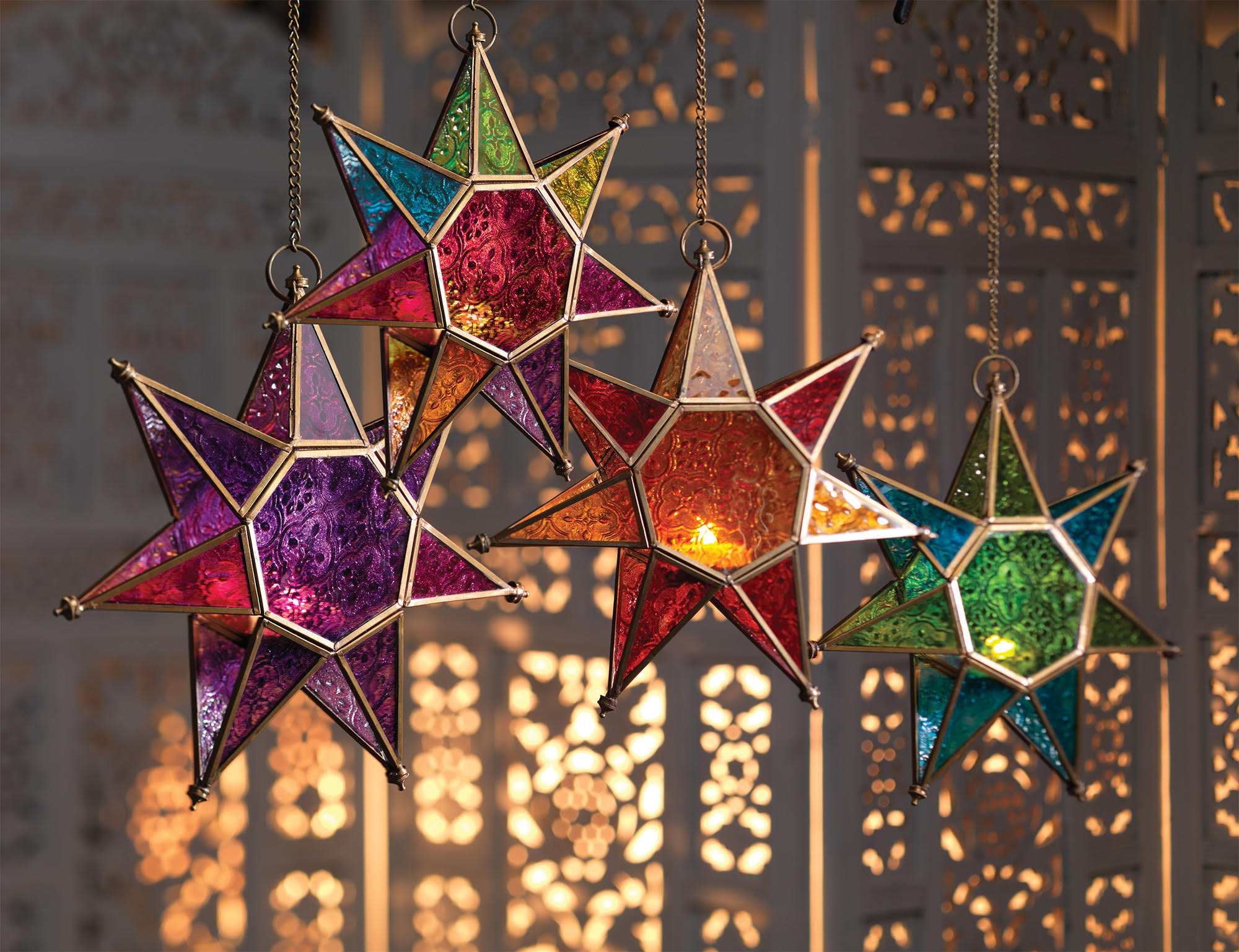Hanging on sale star lantern