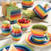 Wildwood Cornwall rainbow pottery, fair trade