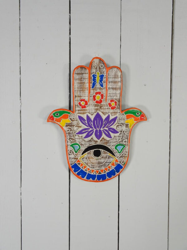 Hamsa wall plaque Wildwood Cornwall in Bude