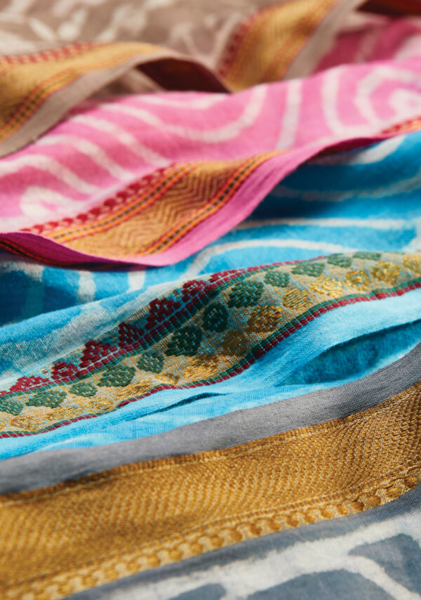 Fair trade sari sarong Wildwood Cornwall