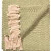 Sage green cotton fair trade throw, Wildwood Cornwall, Bude