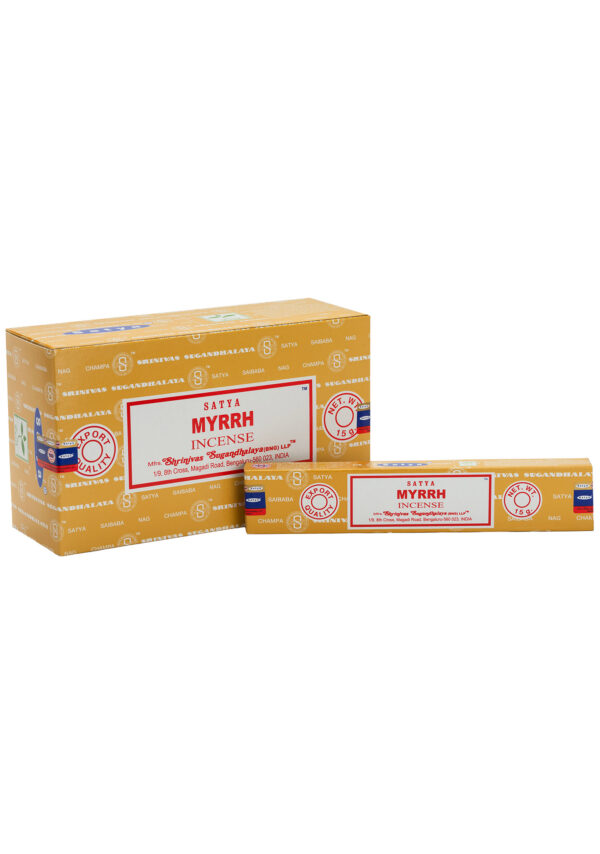 Myrrh incense sticks Wildwood Cornwall