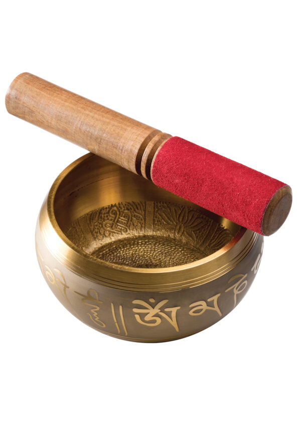 Brass tibetan singing bowl