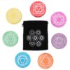 Chakra meditation medallion, Wildwood Cornwall