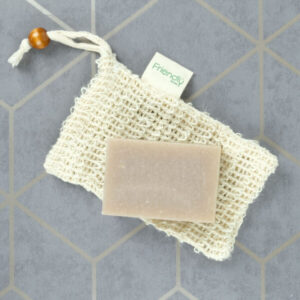 Organic hemp soap saver pouch