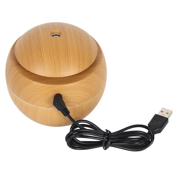 Smooth round wood humidifier Wildwood Cornwall in Bude