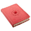 red leather journal wildwood cornwall fair trade
