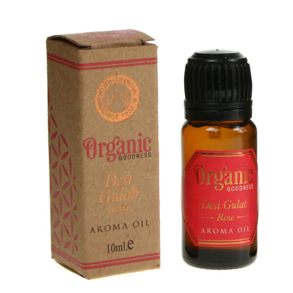 Desi gulab rose organic oil fair trade ethical wildwood cornwall