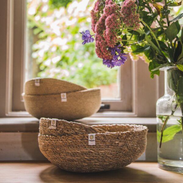 respiin natural baskets Wildwood Cornwall