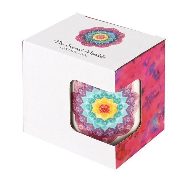 Chakra mandala mug gift box Wildwood Cornwall