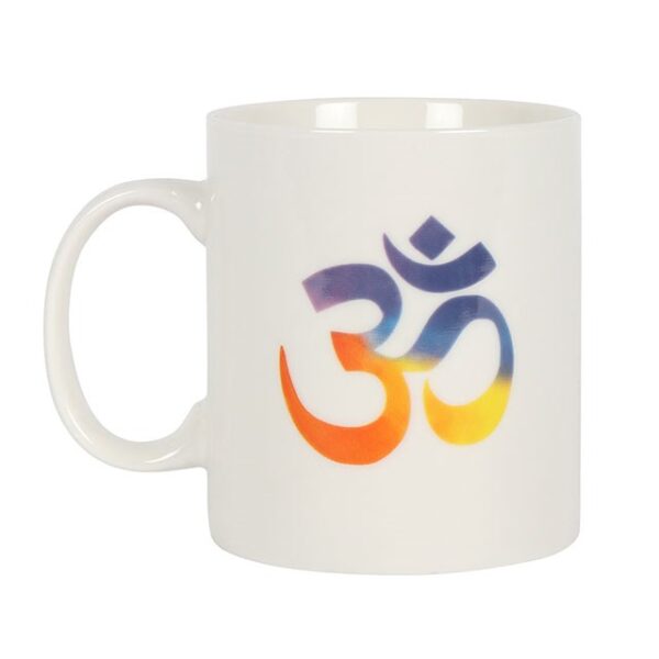 Rainbow om mug Wildwood Cornwall