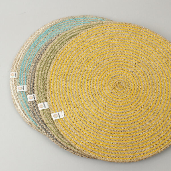 Sustainable ecofriendly homewares Respiin mats Wildwood Cornwall