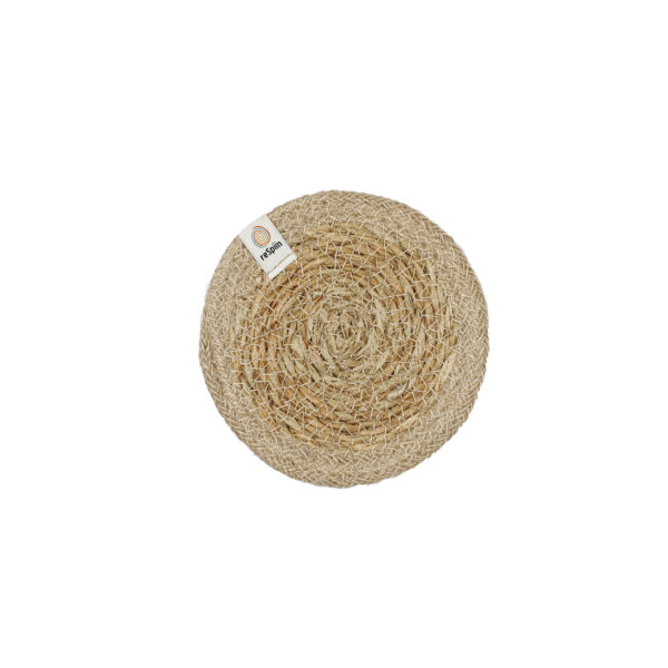 respiin rsj037 nautral natural jute coaster Wildwood Cornwall