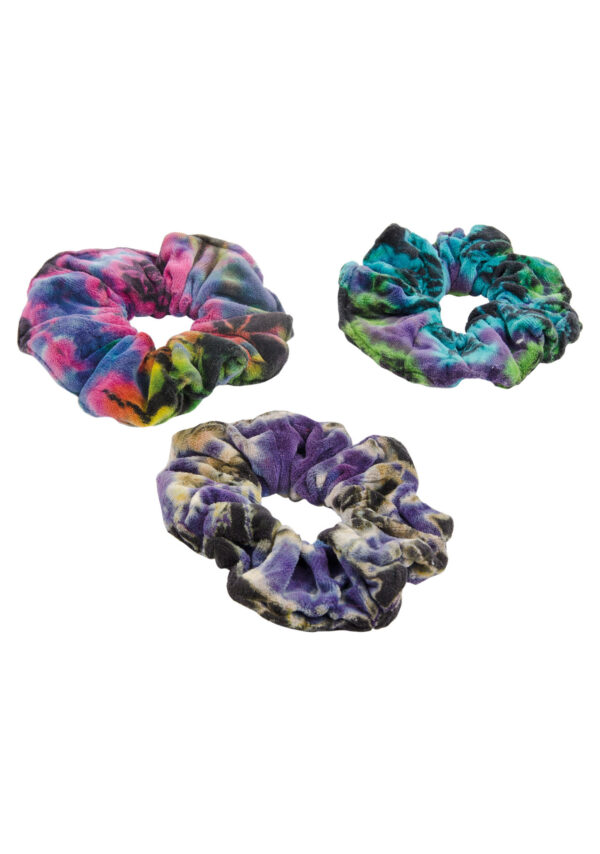 Fair trade ethical tie dye hair scrunchie