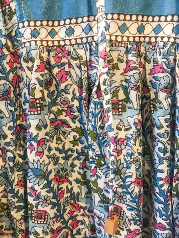 Indian floral maxi dress ethical wildwood cornwall