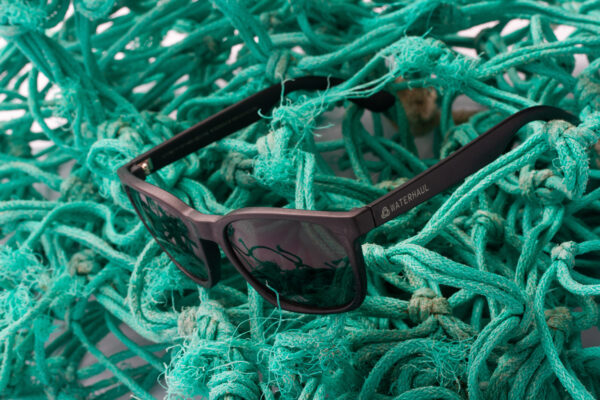 Waterhaul Fitzroy recycled grey sunglasses Wildwood Cornwall